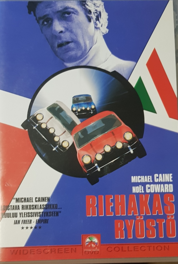 Riehakas ryöstö (1969) Michael Caine -DVD