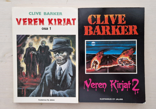 Clive Barker – Veren kirjat # 1-2 (1989-1990)