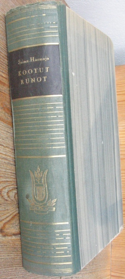 Saima Harmaja: Kootut runot sekä runoilijakehitys, Wsoy 1942