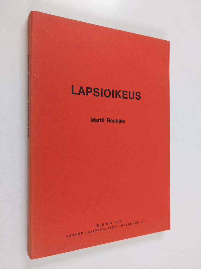 Martti Rautiala : Lapsioikeus