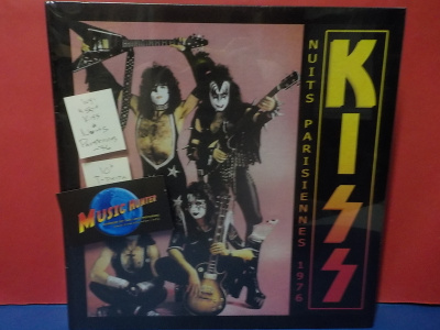 KISS - NUITS PARSIENNES 1976 10" BOKSI UUSI "SS"