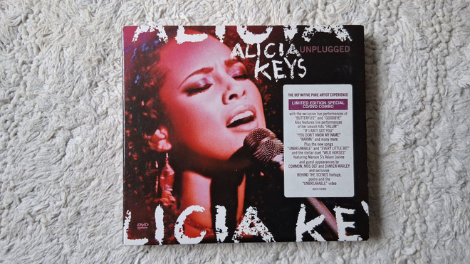 Alicia Keys: Unplugged, CD + DVD.