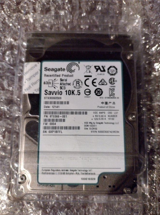 SCSI SAS 300GB 2.5"