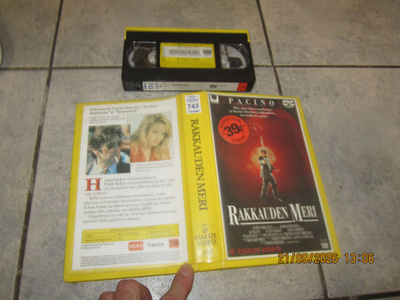 VHS Rakkauden meri (Big Box) Al Pacino / Esselte Video