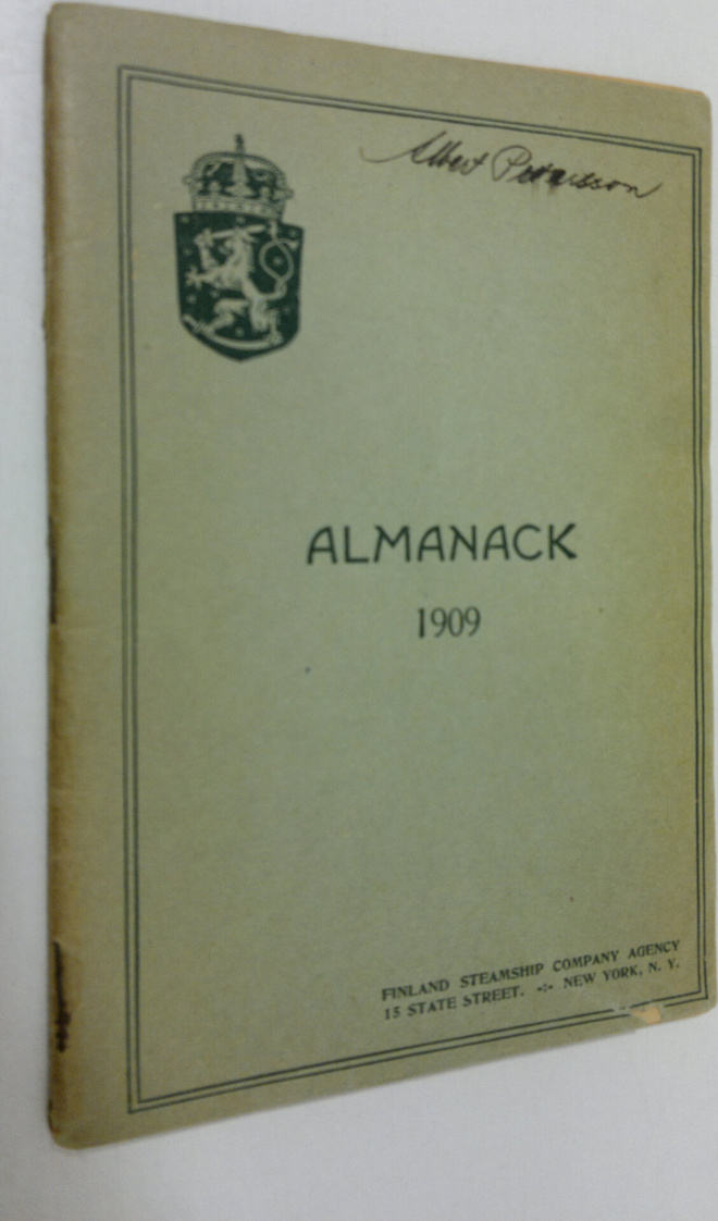 Almanack och kalender 1909 : för i Amerika vistande svens...