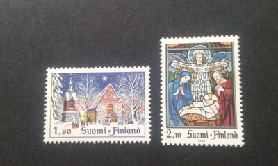 1992 joulumerkit pari**