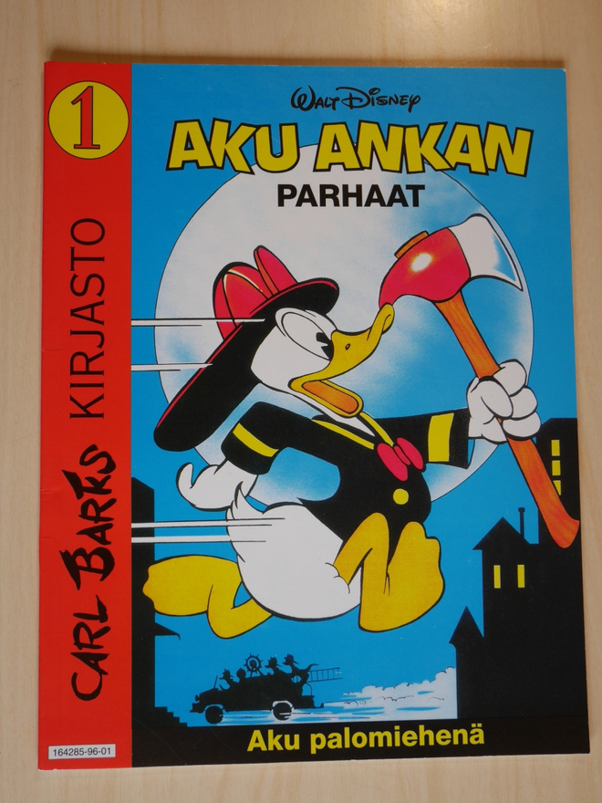 Carl Barks kirjasto 1 - Aku palomiehenä