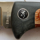 VANHA Puukko Metsästys Veitsi Browning 815 Japani SIISTI - pikkukuva 3