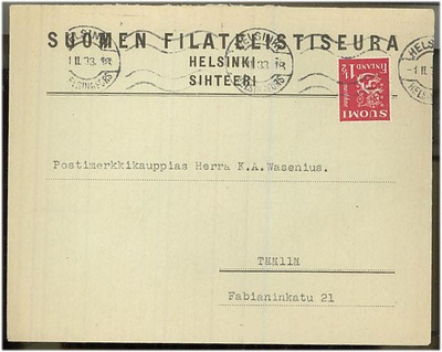 M30 1932 1,5mk pun.leijona paikalliskirje