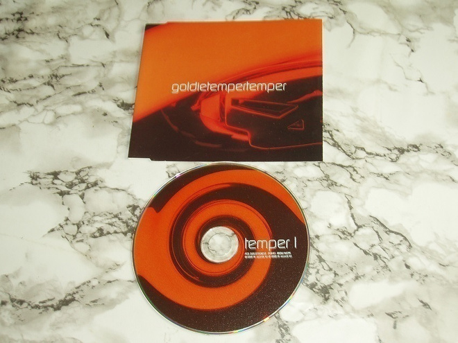 CD Maxi Single Goldie - Temper