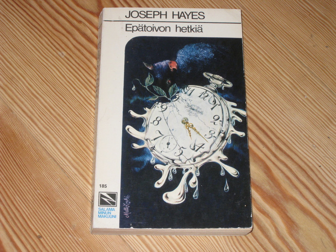 Hayes, Joseph: Epätoivon hetkiä 2.p nid. v. 1971