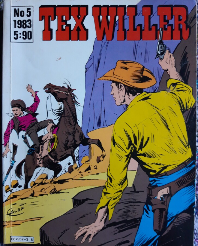 Tex Willer 5/1983: Koston riivaama