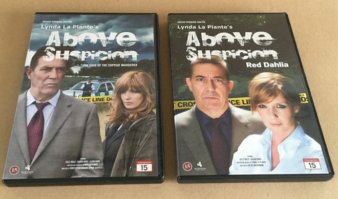 Above Suspicion TV-sarjan pari osaa, DVD