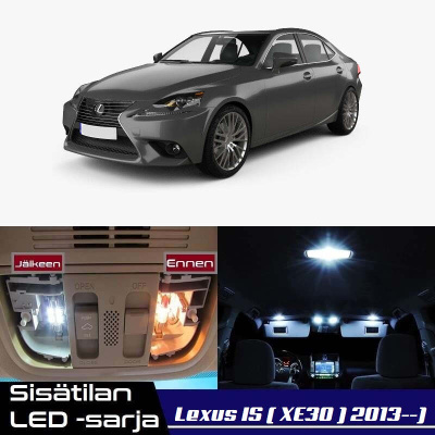Lexus IS (XE30) Sisätilan LED-sarja 13-osainen
