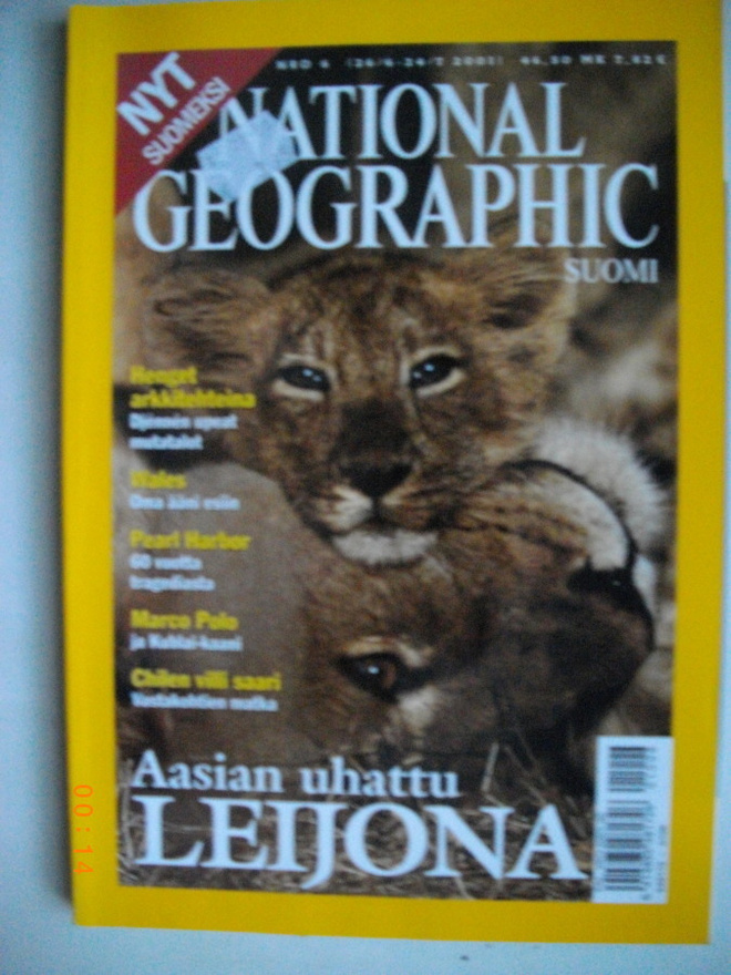 National Geographic Nro 6/2001 (27.6)