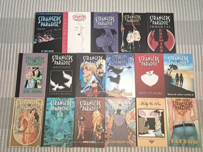 Strangers in paradise 1-17