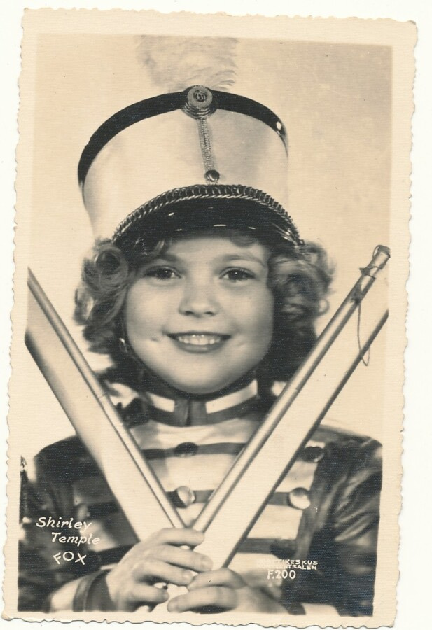 Filmitähti SHIRLEY TEMPLE - Korttikeskus