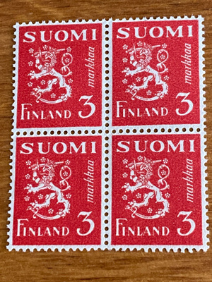 LEIJONA MALLI 1930 3MK NELIÖ**