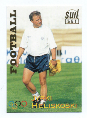 SUN SET FOOTBALL n:o 2/20 1995 JYRKI HELISKOSKI