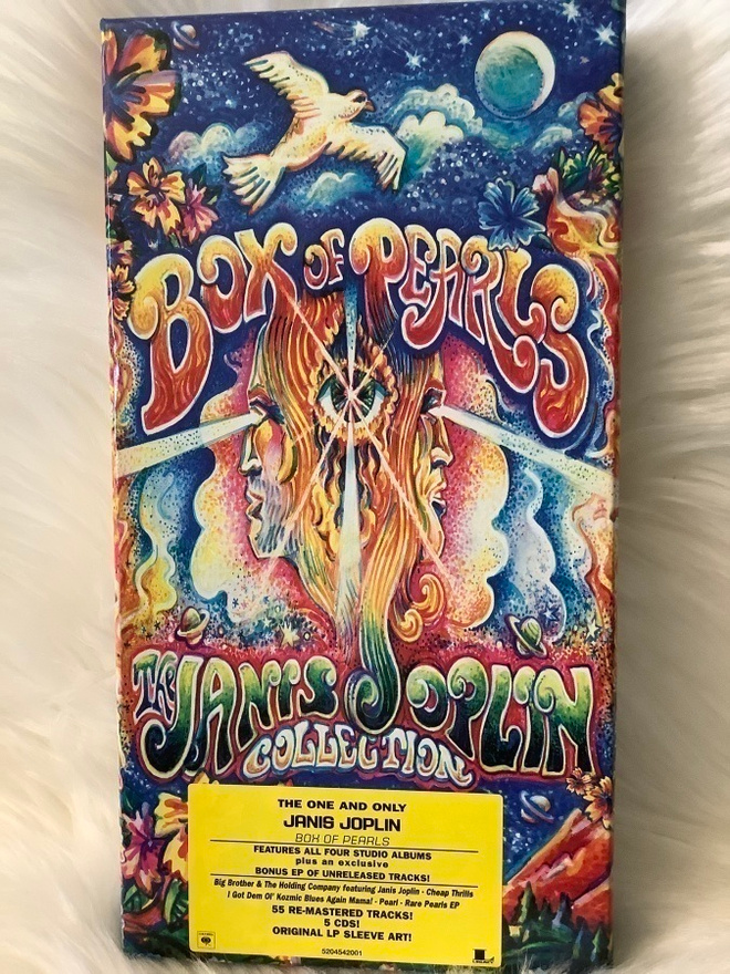 JANIS JOPLIN:BOX OF PEARLS (5 CD LONG BOX) + VIHKO