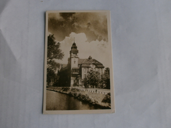 Bydgoszcz. Tekninen koulu, vanha mv kortti, ei p.