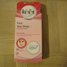 Veet wax Strips vahaliuskat kasvoille - pikkukuva 1