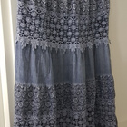 Made in Italy sininen Pitsihame / Puuvillahame - koko M-L-XL - pikkukuva 1