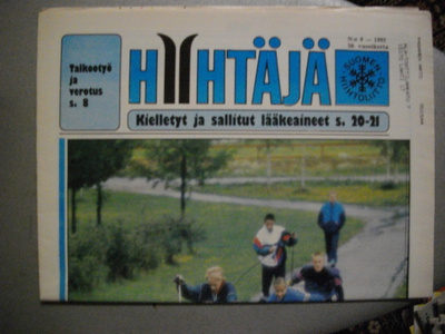 Hiihtäjä Nro 8/1992 (17.3)