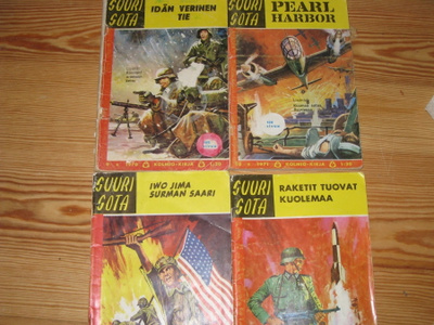 Suuri sota 9,10, 24, 25 v. 1970-73