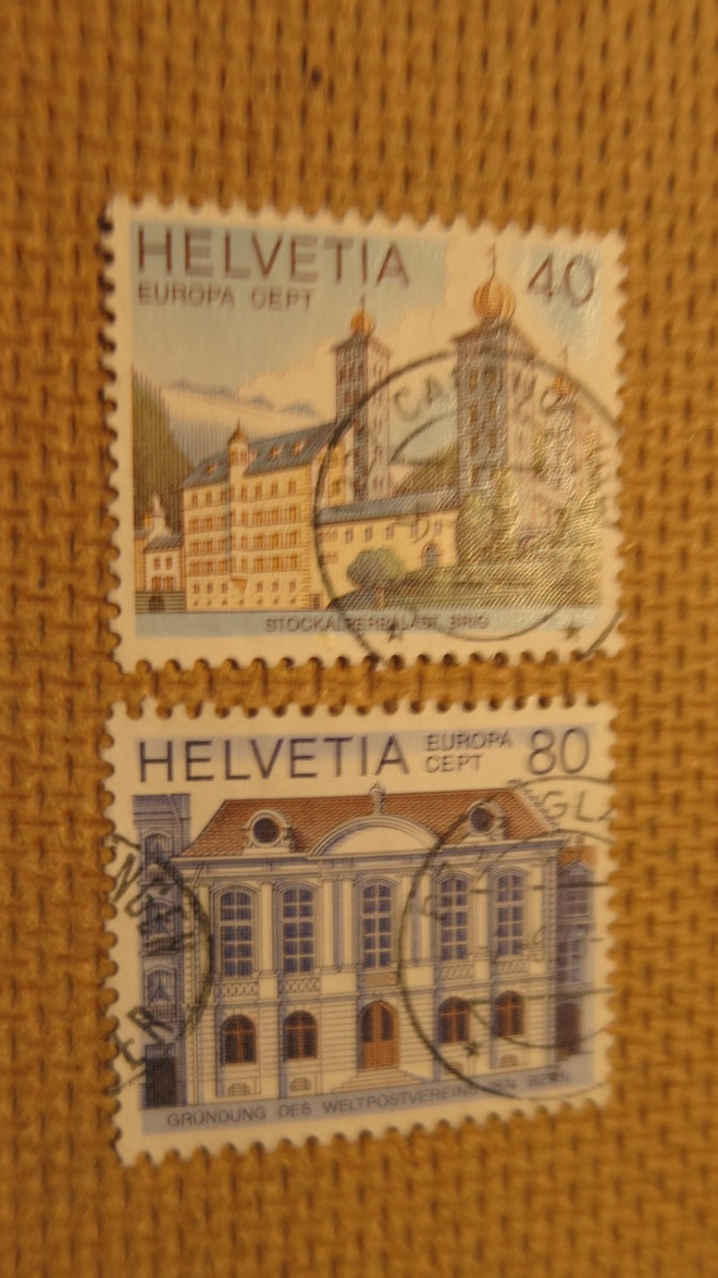 Sveitsi 1978: Europa - monumentteja
