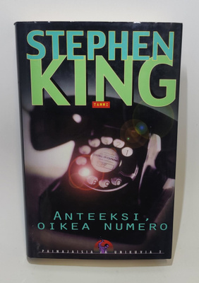 Stephen King  - Anteeksi, oikea numero.
