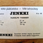 MM Jääkiekko 72 Hellas Jenkki Purkkakuva. no 46 - pikkukuva 2