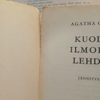 Agatha Christie - Kuolema ilmoittaa lehdessä (nid.) - pikkukuva 3