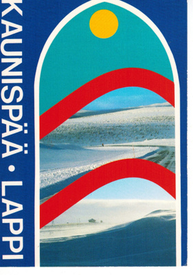 Saariselkä Kaunispää - Postikortti
