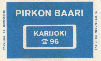 Karijoki, Pirkon - Baari      b334