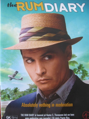 THE RUM DIARY / ROMMIPÄIVÄKIRJA DVD