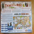 TICKET TO RIDE EUROPE * lautapeli MENOLIPPU * DAYS OF WONDER - pikkukuva 3