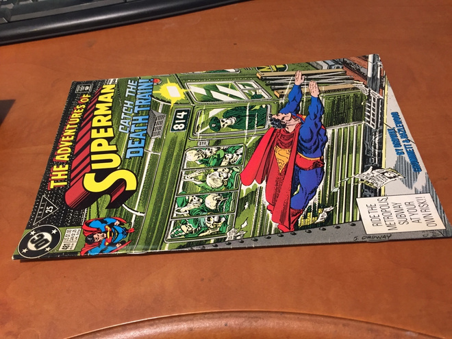 DC THE ADVENTURES OF SUPERMAN 481/1991 HYVÄ