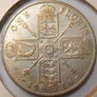 Britania. One florin 1926 hopea. - pikkukuva 2