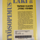 Tapani Kahri : Työsopimuslaki 1989 - pikkukuva 2