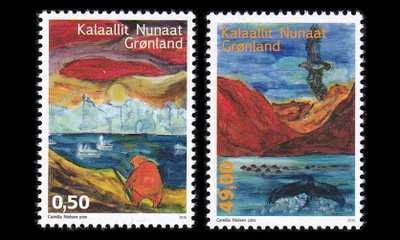 Grönlanti 687-8 ** Grönlantilaisia lauluja (2015)