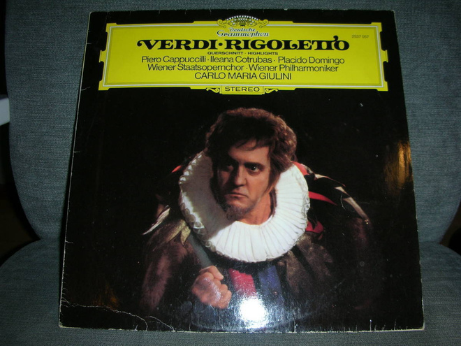 Vinyyli LP Verdi Rigoletto