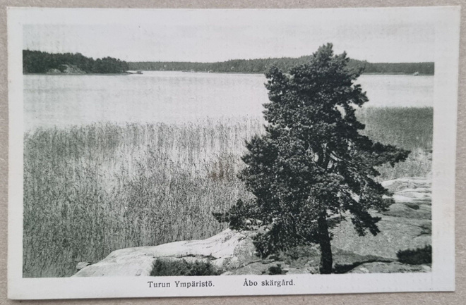 Turun ympäristö postikortti+negatiivi