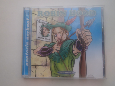 ROBIN HOOD - LASTEN ÄÄNIKIRJA . cd ( Hyvä kunto )
