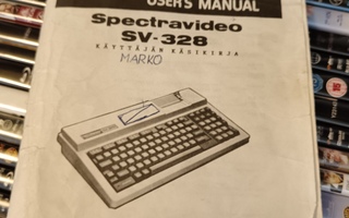 Sv-328 Spectravideo käyttäjän käsikirja