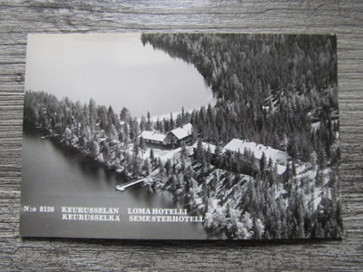 KEURUU.....Keurusselän Lomahotelli, ilmakuva Velj. Karhumäki