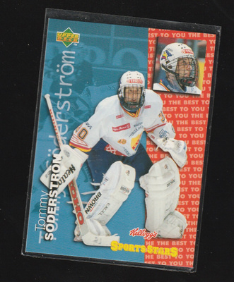 Tommy Söderström 1997 UD Kellogg's Sports Stars (Finland)