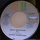 GEORGE THOROGOOD :: REELIN' & ROCKIN : VINYYLI 7" PROMO 1986 - pikkukuva 2