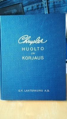 Chrysler 1939 korjauskirja