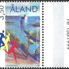 ÅL 1999 Maastoj. SM 3,50 mk välilöpari numero ** LaPe 163 - pikkukuva 1